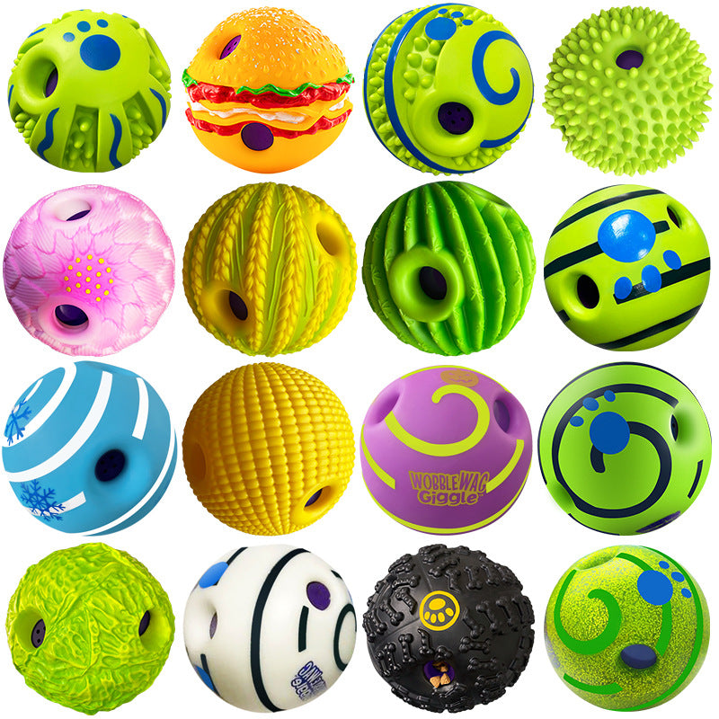 Interactive giggle ball
