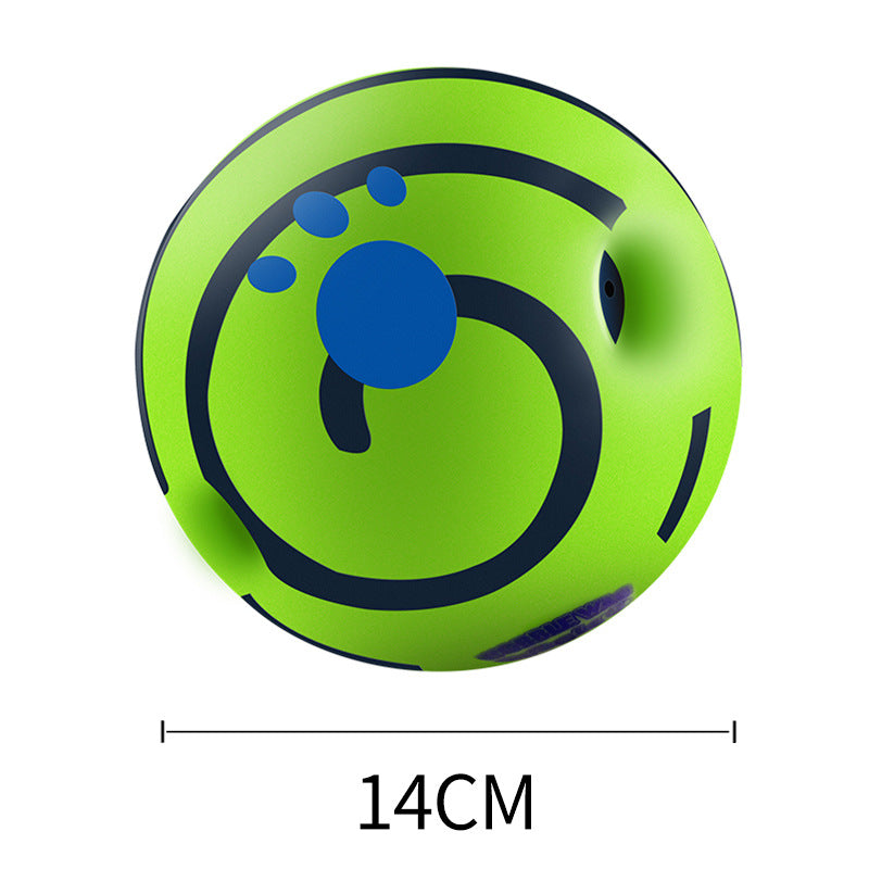 Interactive giggle ball