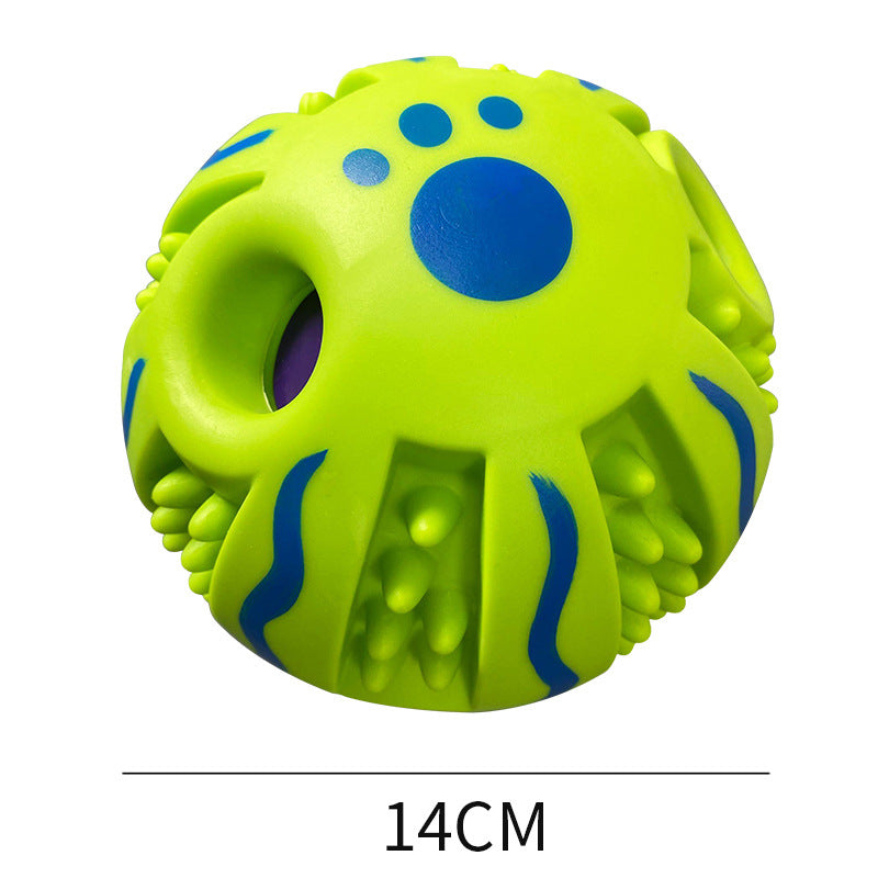 Interactive giggle ball