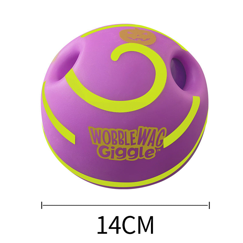 Interactive giggle ball