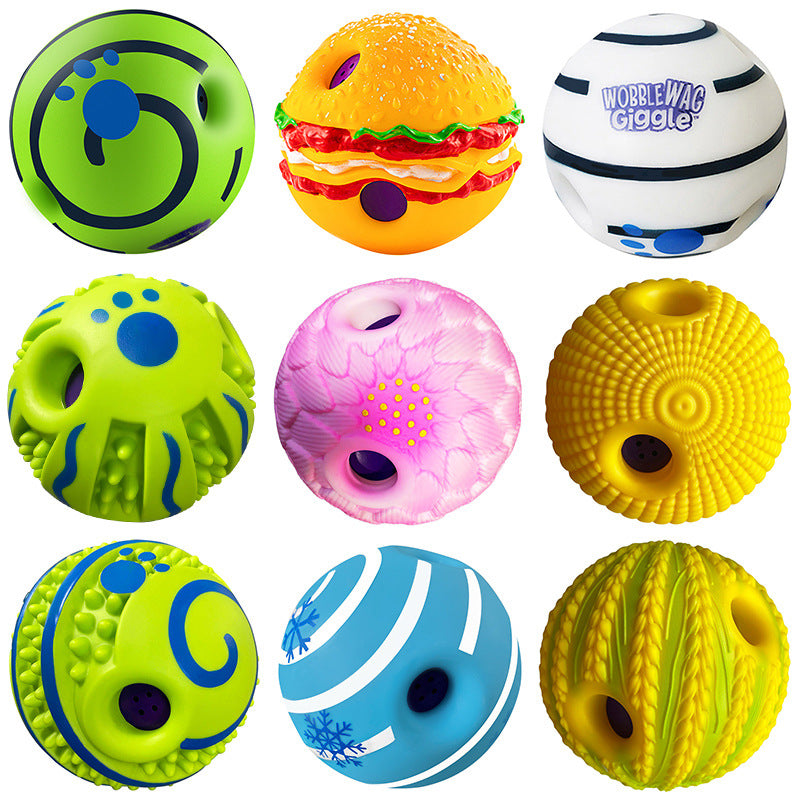Interactive giggle ball